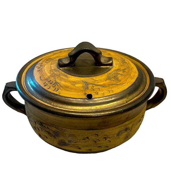 Dining Farrell Pottery New Brunswick Canada Handmade Ceramic Dish W